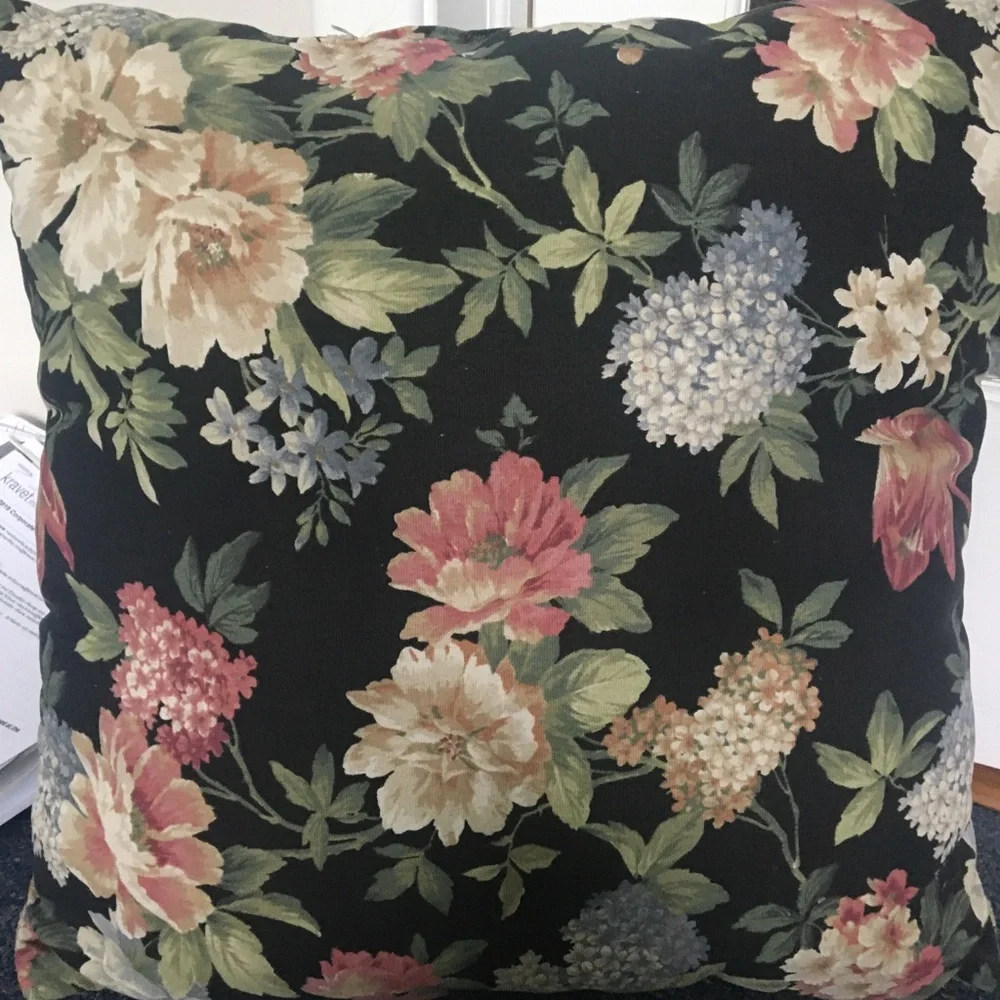 Kravet outdoor fabric pillow